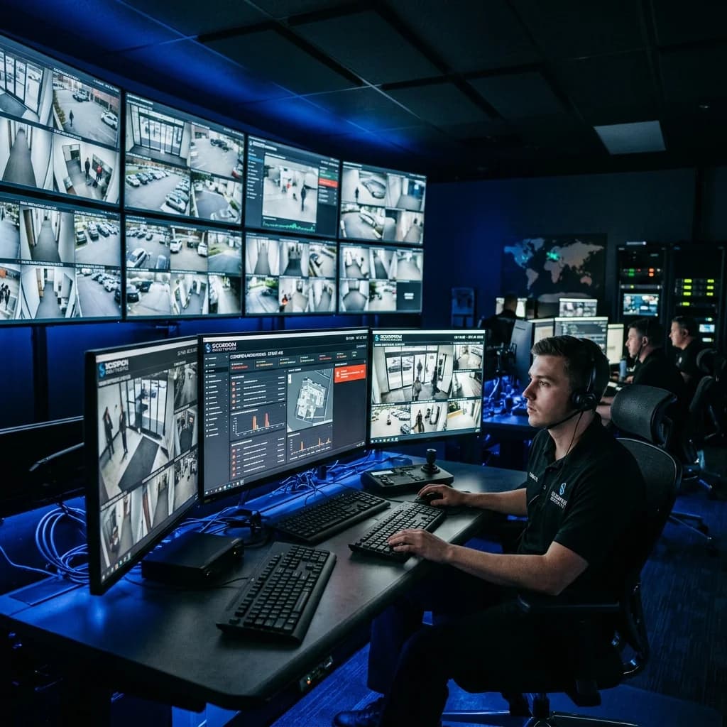 Monitoreo Central 24/7