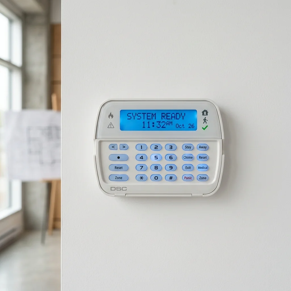 Sistema de alarma cableada